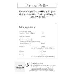 Diamond Medley Table Runner
